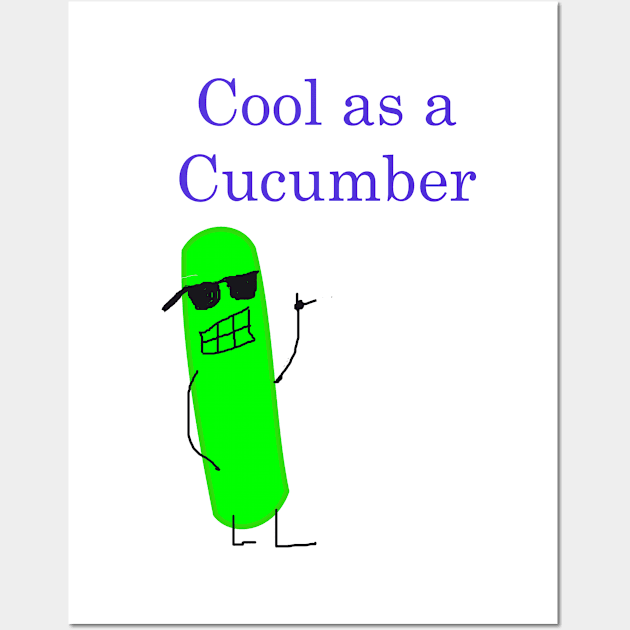 Cool as a Cucumber Wall Art by Fabio123